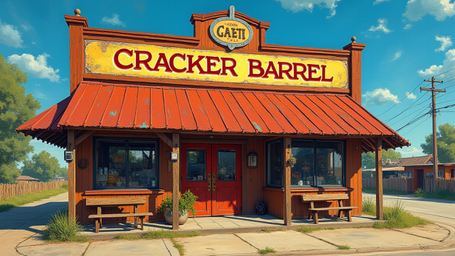 Cracker Barrel shares rebound after Trump urges return to old logo