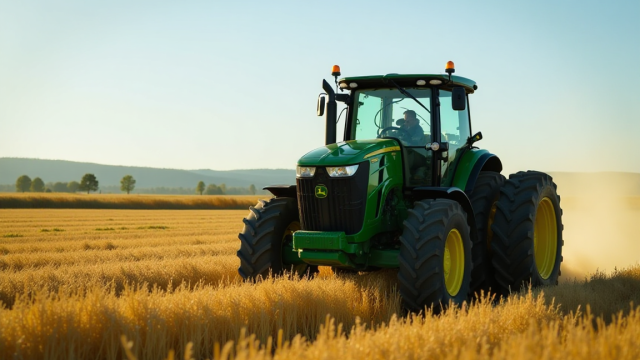 Deere stock slides after trimming annual profit forecast despite earnings beat