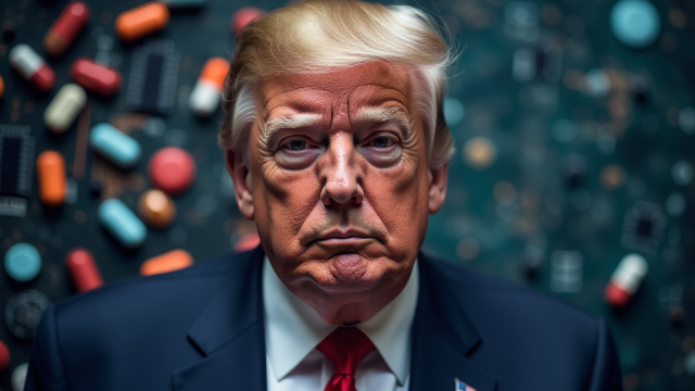 Trump’s tariff gamble on chips and drugs could change everything