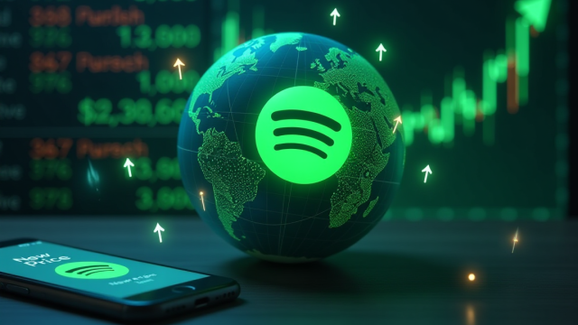 Spotify shares jump 7% after hiking global subscription prices
