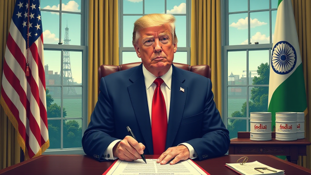 Trump doubles India tariffs to 50% over Russian energy purchases
