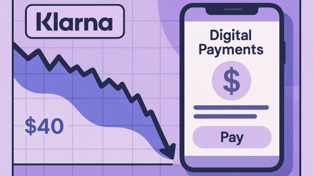 Klarna shares fall below IPO price amid broader fintech weakness