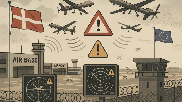 Denmark faces new drone incursion at key military air base