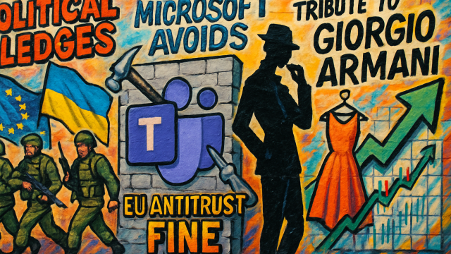 Europe Bulletin: West pledges support to Ukraine, Armani dies at 91, stocks rise