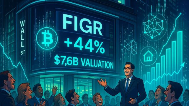 Figure stock skyrockets 44% on Wall Street debut, valuation soars to $7.6 billion