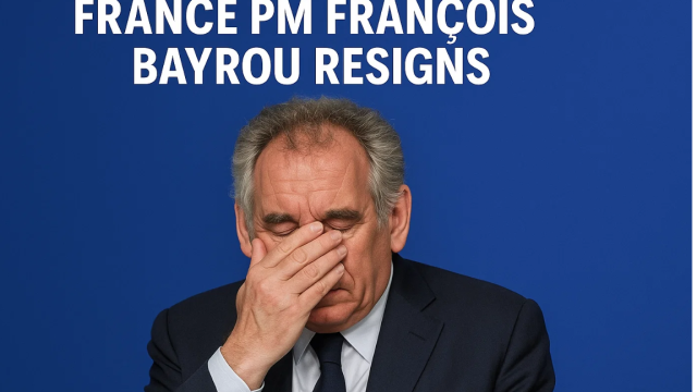 France PM François Bayrou resigns after losing confidence vote, Macron faces deadlock