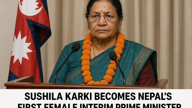 Sushila Karki set to become Nepal’s interim PM amid political turmoil