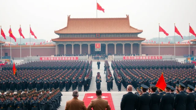 China’s grand military parade: here are the highlights