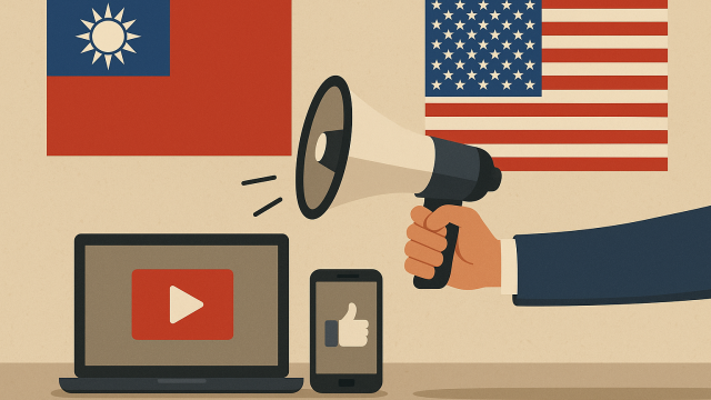 Taiwan ramps up media outreach to Trump-aligned influencers amid China pressure