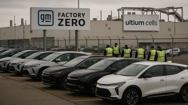 General Motors lays off 5,500 workers amid slowing EV demand and tax credits end