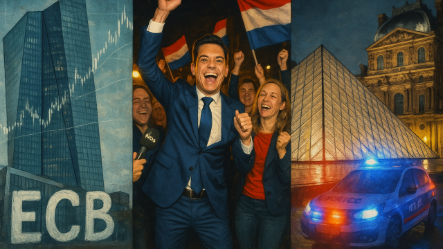 Europe bulletin: ECB holds rates steady, Dutch election, and Louvre heist arrests rise
