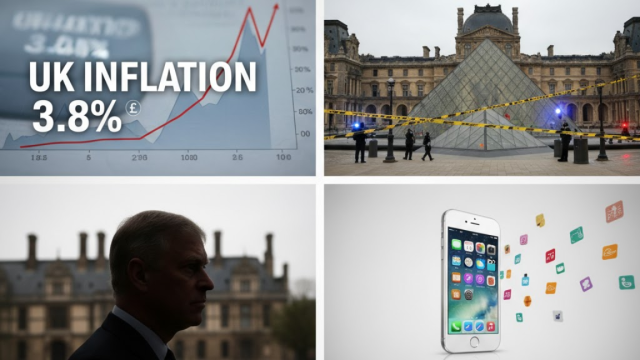 Europe bulletin: UK inflation, Louvre reopens after heist, Apple faces regulatory heat