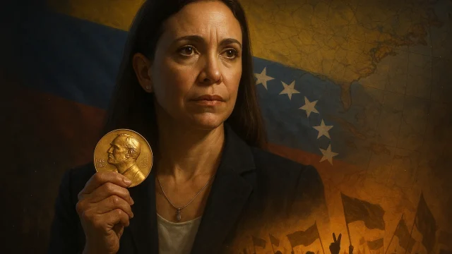María Corina Machado highlights Trump’s role in Venezuela’s struggle; US President reshares post