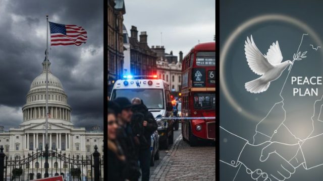 Weekly wrap: A US shutdown; a UK terror attack; a Gaza peace plan