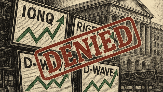 Trump administration declines negotiations with quantum firms over equity stakes