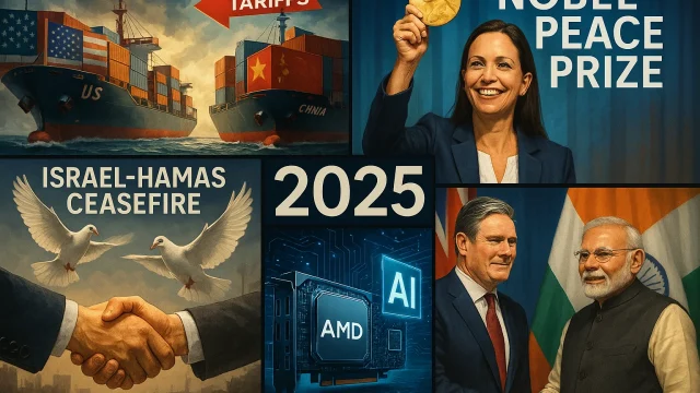 Weekly wrap: Trump missing Nobel Peace Prize, UK PM’s India visit, AMD-OpenAI deal and more