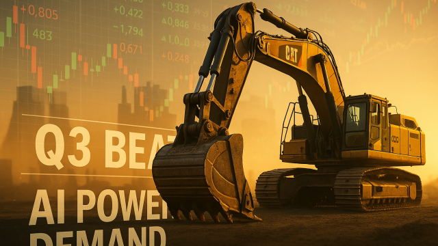 Caterpillar stock soars to record highs after Q3 beat: what investors should watch next
