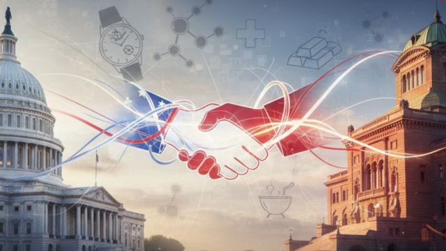 US-Switzerland trade deal: tariffs slashed to 15%, boosting pharma and watches