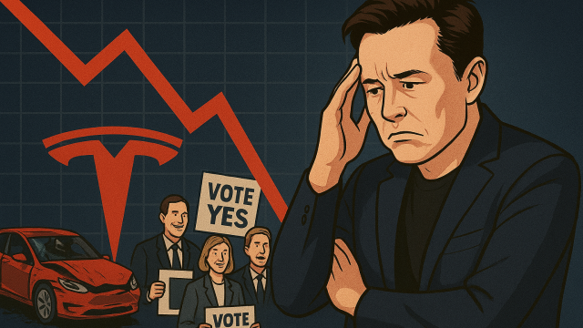 Tesla stock down over 2% as Musk pay vote nears: what to expect?