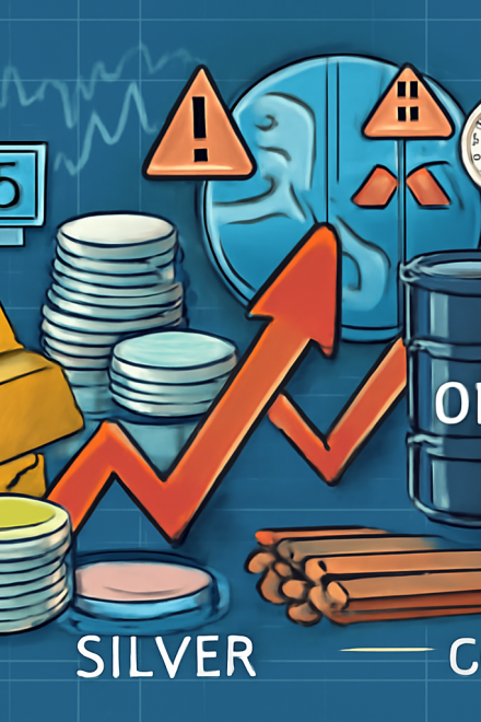 Commodity wrap: silver hits record high, gold climbs past $4,300, oil remains flat