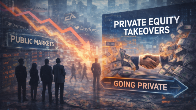 From Walgreens to EA: 2025 marked a banner year for take-private deals