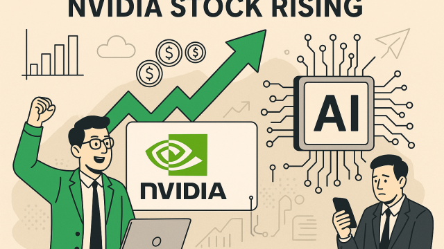 Why Nvidia stock is bucking the general trend today