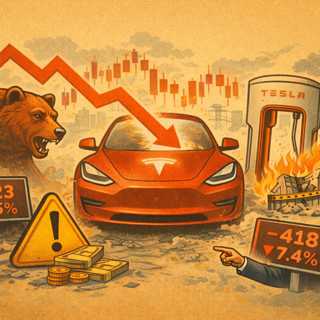 Why Tesla stock is sliding 3% after hitting new highs earlier in the day