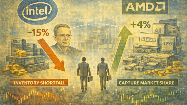 AMD stock jumps 4% on Friday: is Intel’s Q4 report the catalyst?
