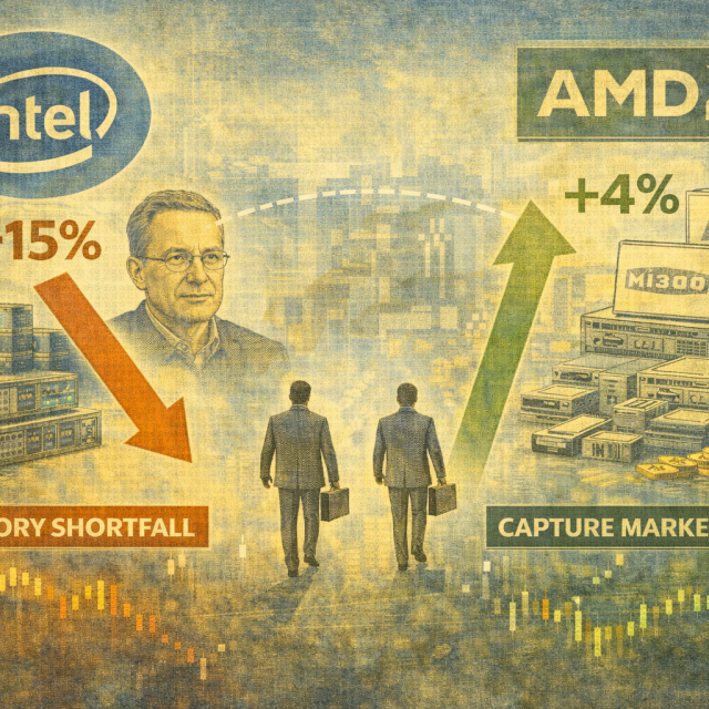 AMD stock jumps 4% on Friday: is Intel’s Q4 report the catalyst?
