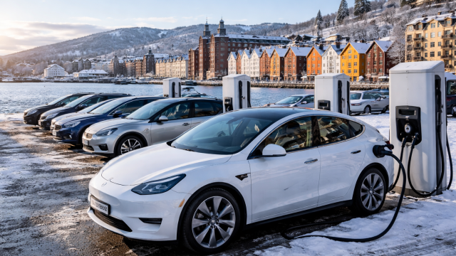 How Norway engineered world’s highest electric vehicle adoption rate