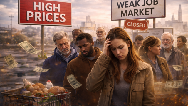 US consumer sentiment rises in January, though worries over prices, jobs persist