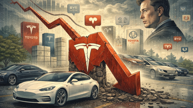 Tesla loses $15.4B in brand value in 2025, marking third straight annual decline