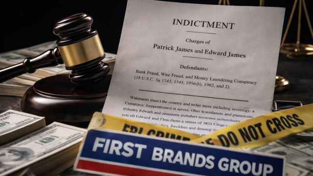 US prosecutors charge First Brands founder and brother in alleged lender fraud scheme
