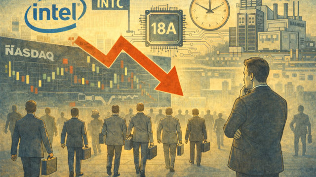 Why Intel stock is down today: INTC falls ahead of Q4 earnings report