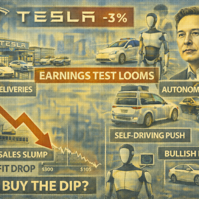 Why is Tesla stock dropping ahead of Q4 earnings: should you buy the dip?