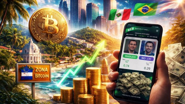 LATAM crypto news: El Salvador’s Bitcoin zones expand, Polymarket bet on Maduro sparks speculation