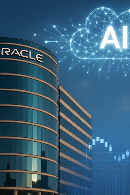 Why Oracle stock is up around 3% today