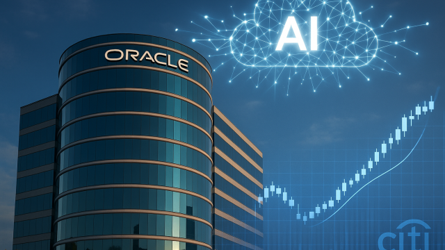 Why Oracle stock is up around 3% today