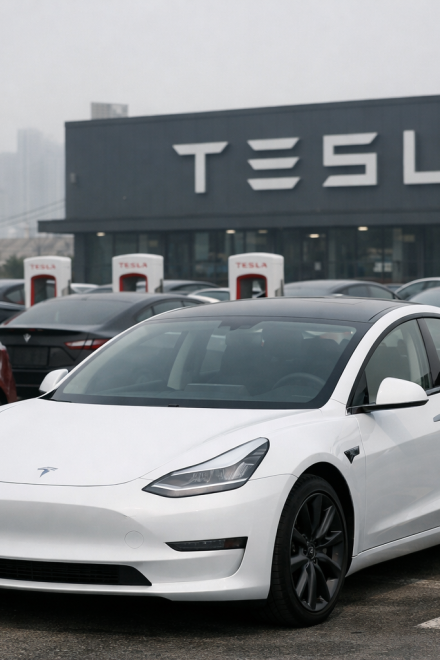 Why Tesla stock is down over 2% on Monday