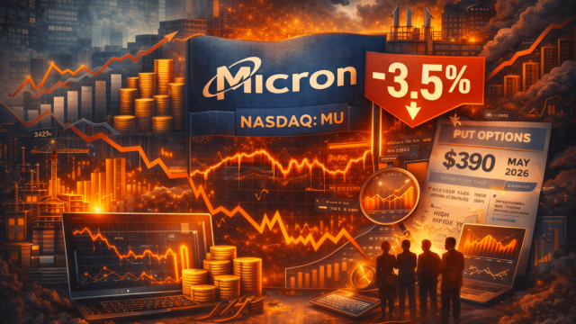 Micron stock sinks after big rally: why profit-taking is hitting now