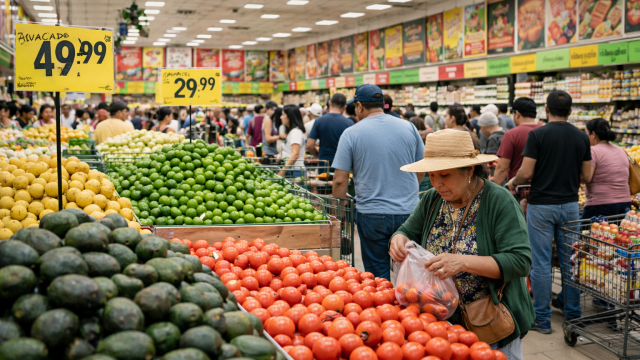 Mexico inflation tops 4% in February as food prices climb
